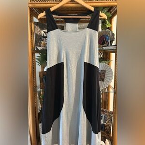Horny Toad Black and Gray Color Block Tank‎ Dress
